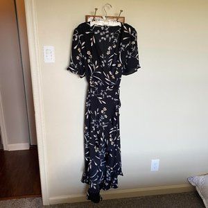 Floral Wrap Dress